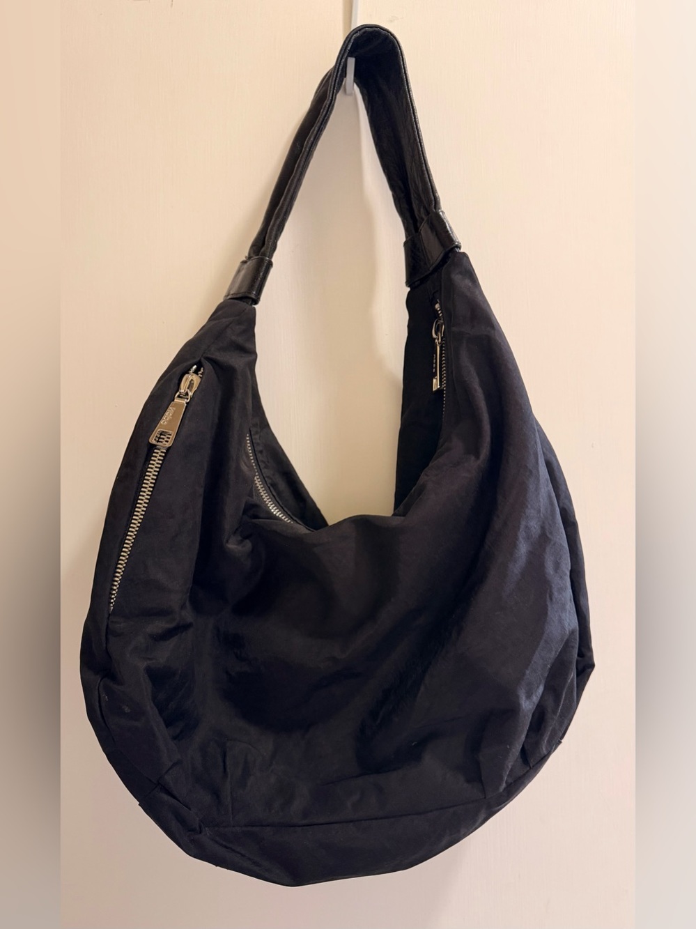HOBO black nylon Shoulder Bag - Everyday Women's Tote